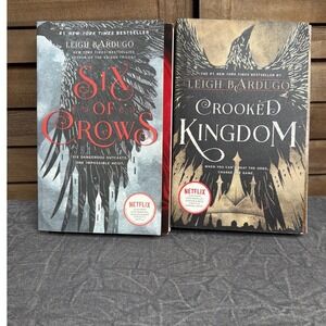 Leigh Bardugo Six of Crows Crooked Kingdom Duology Paperback Set Grishaverse